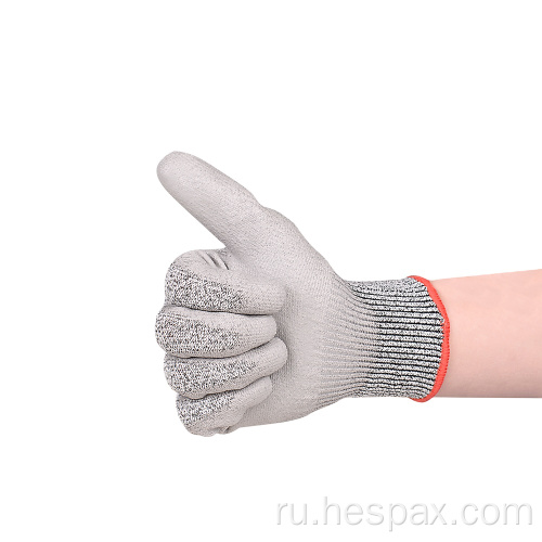 Hespax Antiancut Nitrile Work Construction Glove Mechanic рука